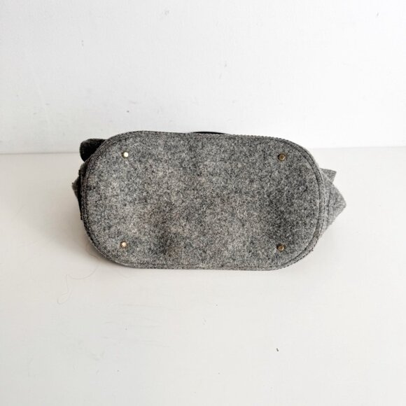 Kate Spade Wool bow tote bag with black leather trim - Picture 9 of 9